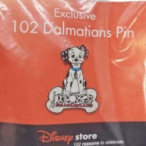 Disney Exclusive 102 Dalmatians Promo Enamel Pin - NIP